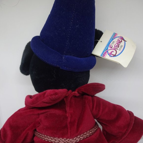 MICKEY MOUSE, The Disney Store 19" Apprentice SORCERER Fantasia Plush (NWT) - Picture 4 of 5